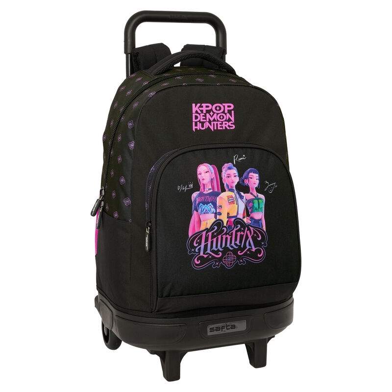 Kpop Demon Hunters-tralle – stor kapasitet, 33 x 45 x 22 cm
