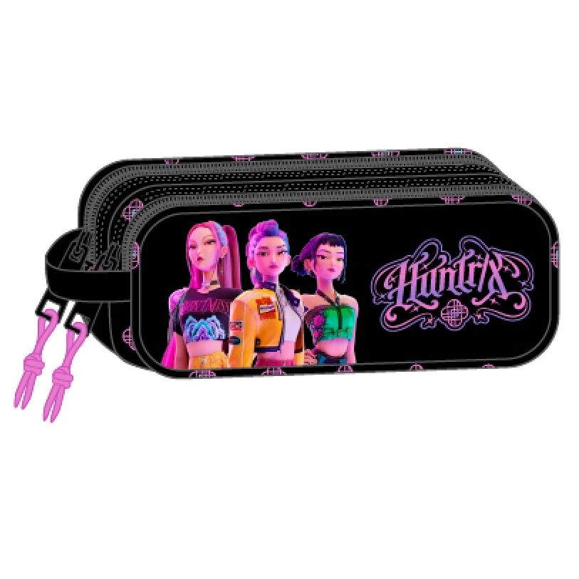 KPop Demon Hunters Negra 3D dobbelt penal