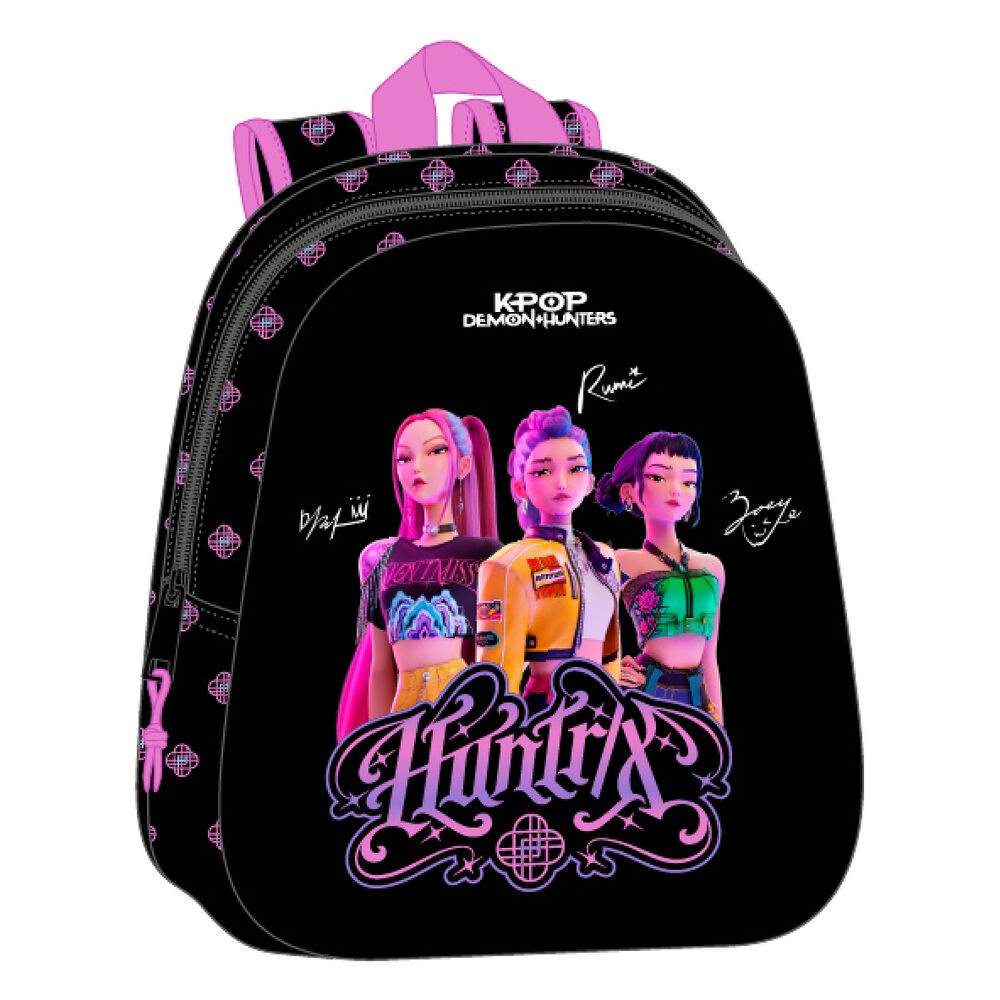 KPop Demon Hunters Negra 3D-ryggsekk 33 cm