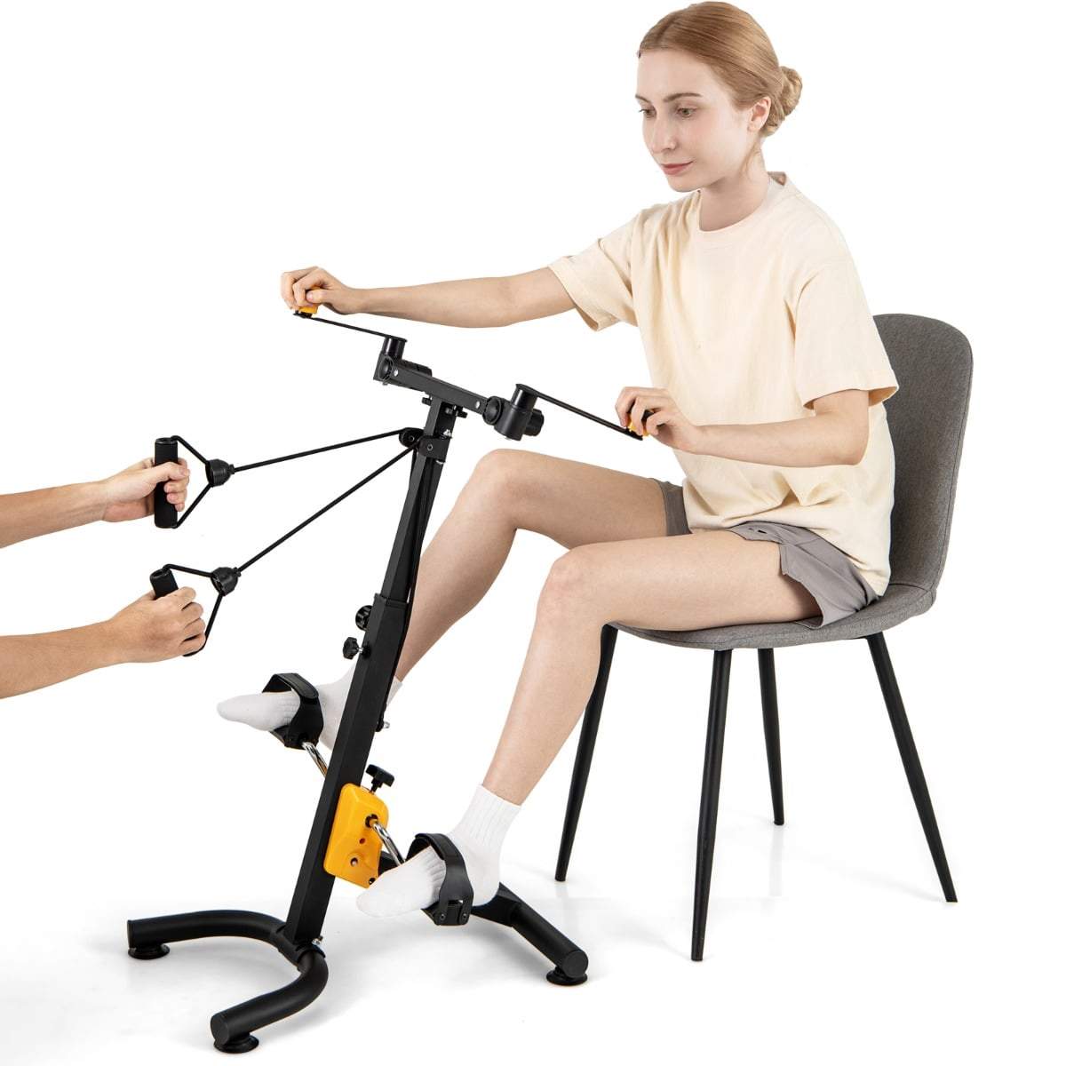 Justerbar pedaltreningssykkel – Trener for hele kroppen