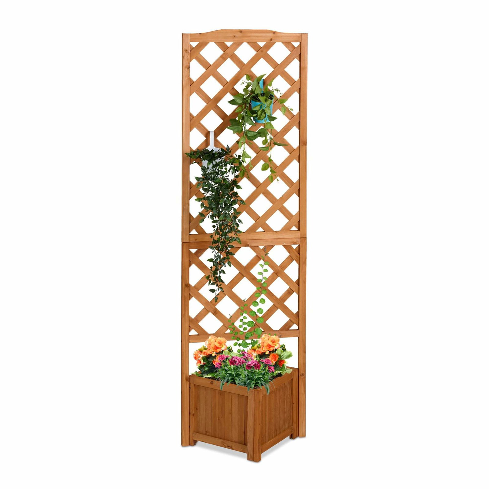 Trekasse med espalier 180 cm – Oransje