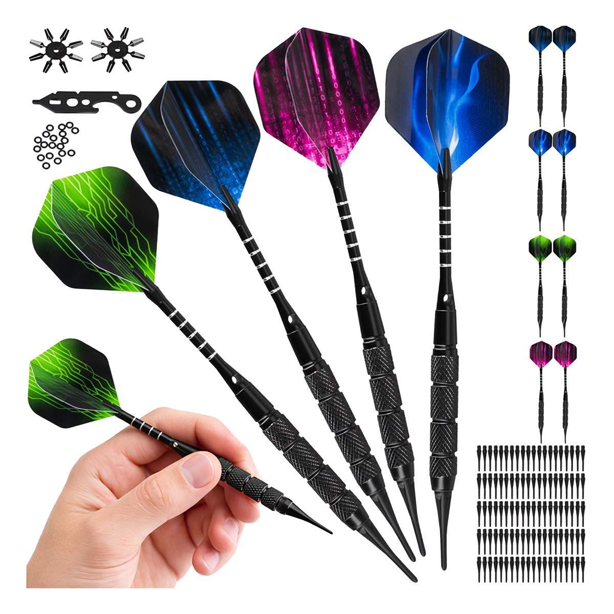 Dartsett for nybegynnere: 12 dart, 100 tips