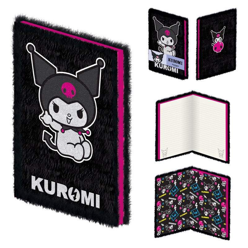Hello Kitty Kuromi A5 notatbok