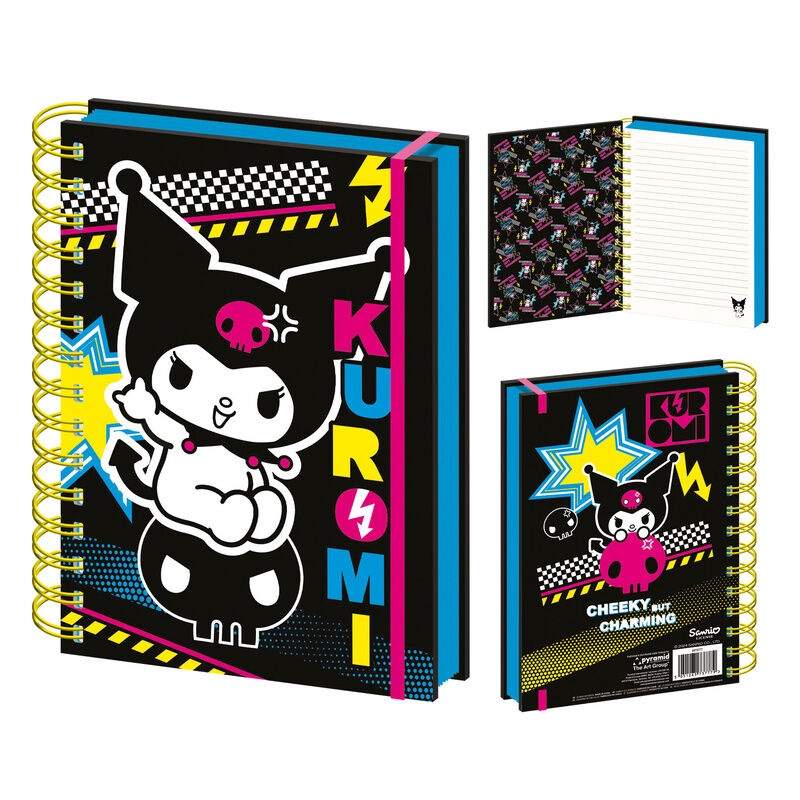 Hello Kitty Kuromi A5 notatbok