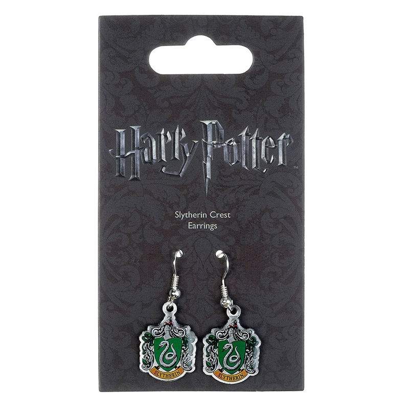 Harry Potter Slytherin-våpenskjoldet øredobber