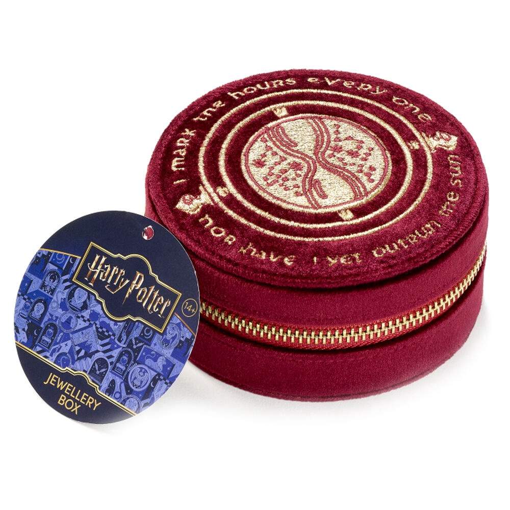 Harry Potter Time Turner fløyelsmykkeskrin