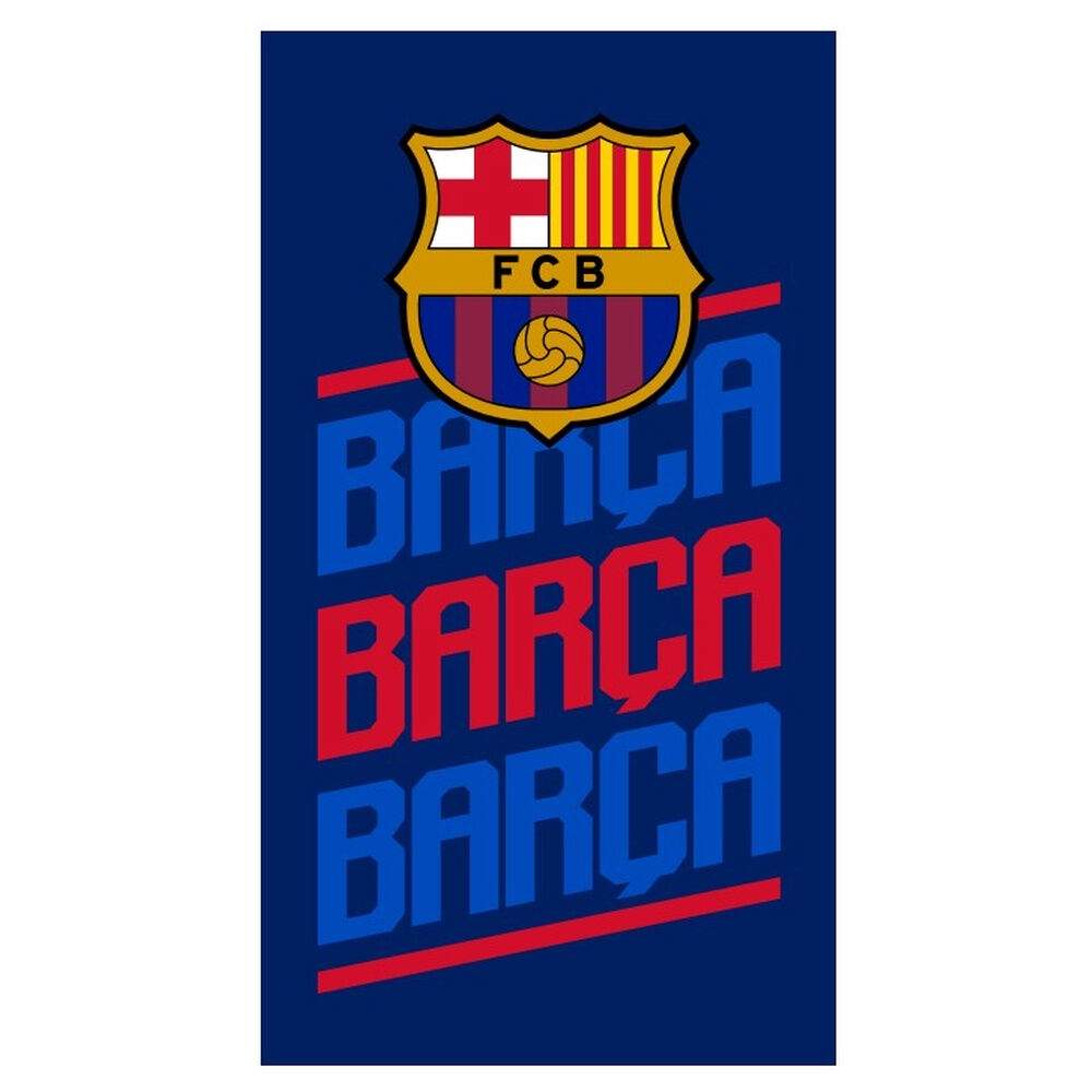 F.C. Barcelona mikrofiber strandhåndkle