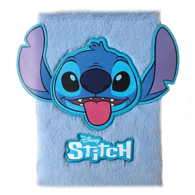 Disney Stitch A5 plysjnotatbok