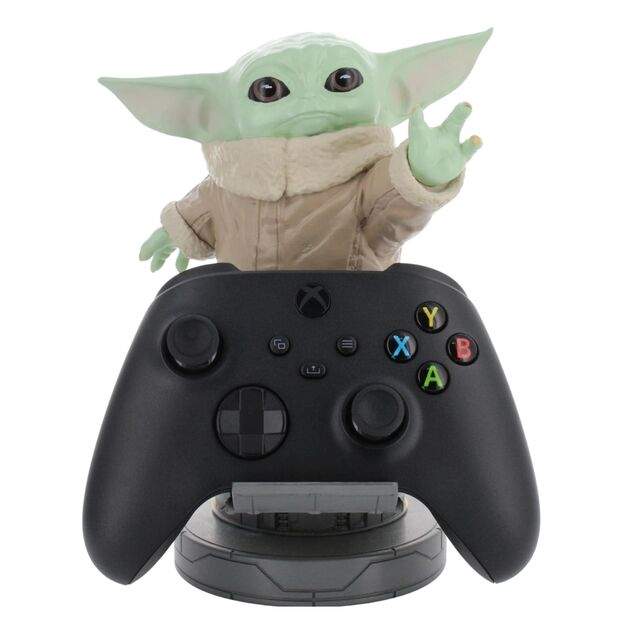Star Wars The Mandalorian Grogu figur klemmebrakett Kabelfeste 21 cm