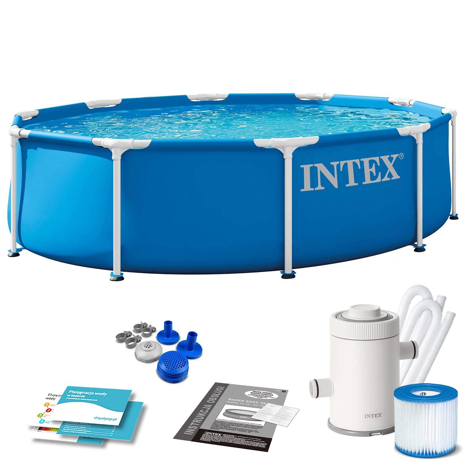 Rammebasseng for hage 305 x 76 cm 9-i-1 INTEX 28202ND