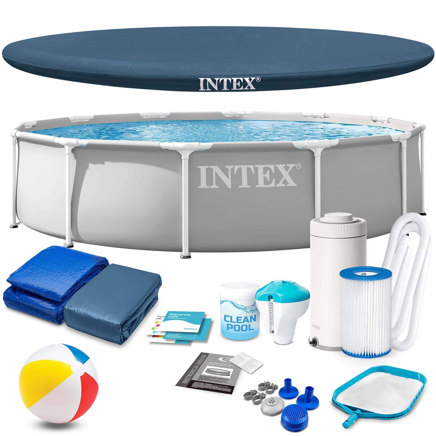 Rammebasseng for hage 366 x 76 cm 16-i-1 INTEX 26712ND