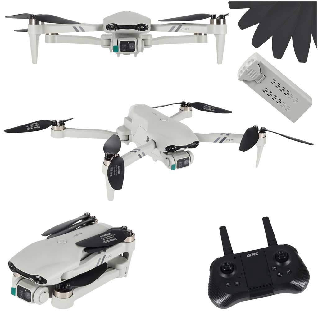 GPS FPV-drone med kamera, 3,7 V