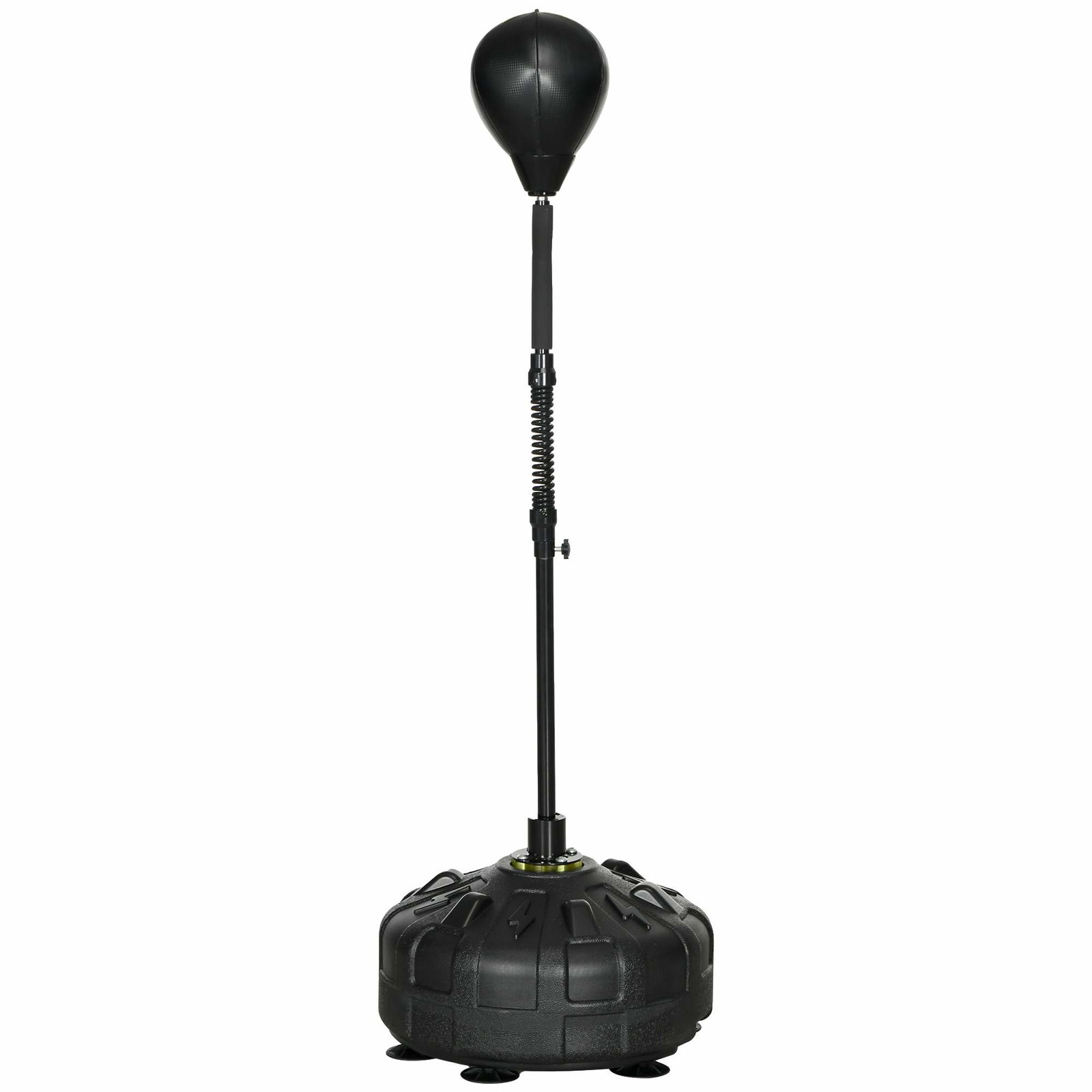 Justerbart bokseballstativ, 145–180 cm, svart