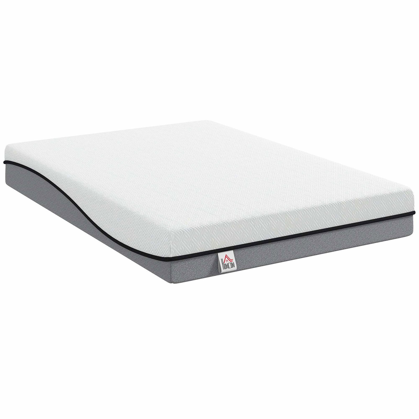 Ergonomisk gel-minneskummadrass 140x200 cm – medium fast