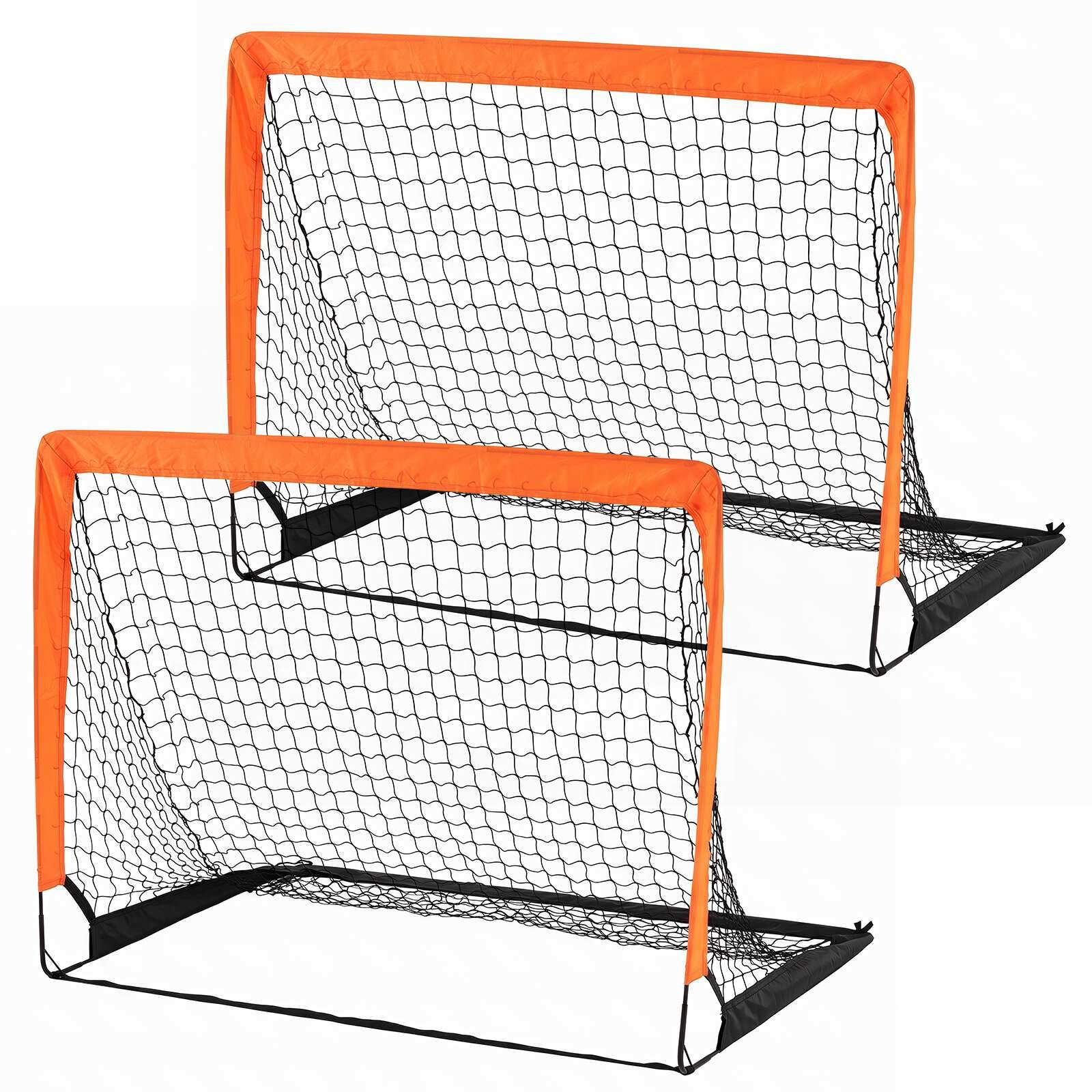 Barnefotballmålsett, 2-pakning, grønn, 182 x 120 cm