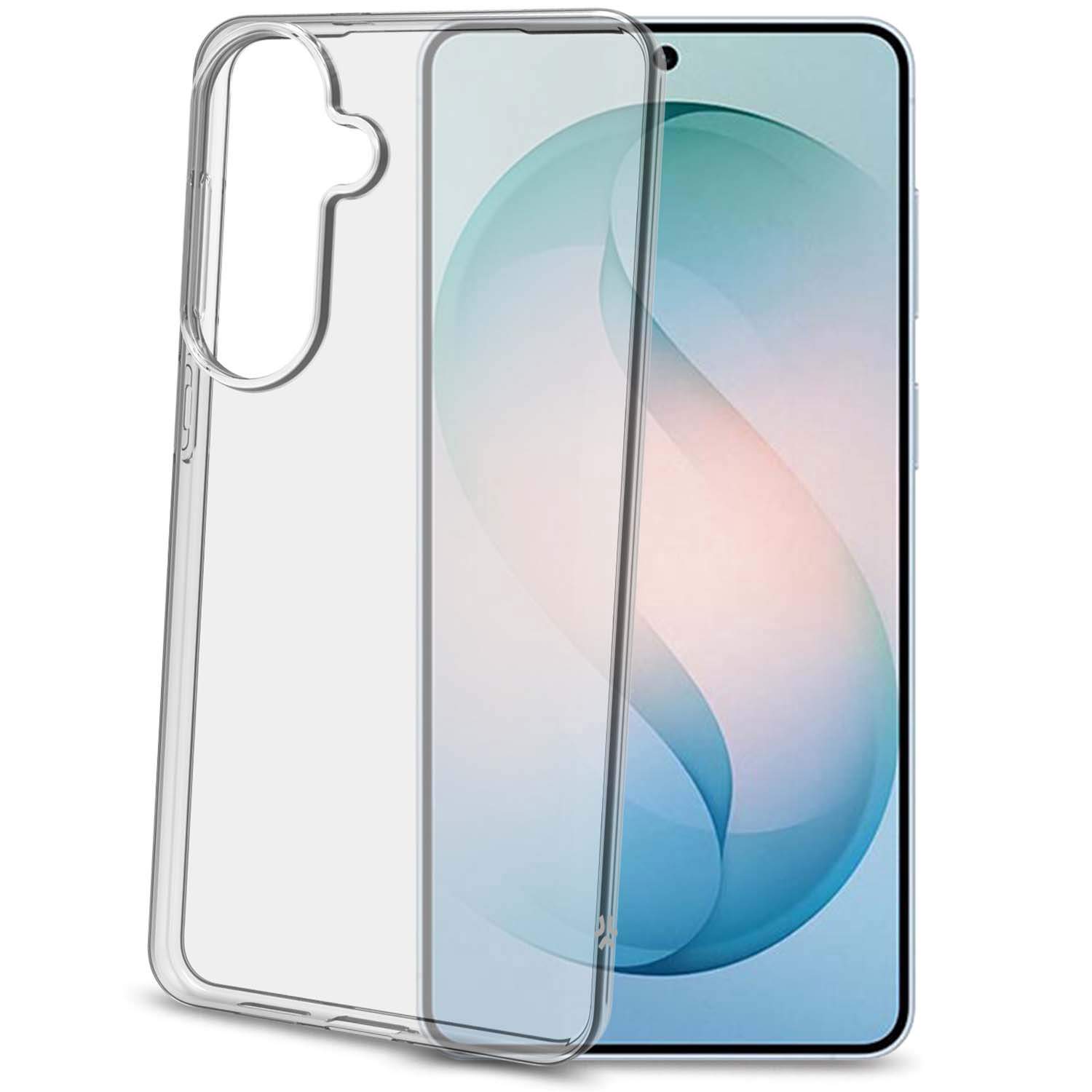 Celly Gelskin gjennomsiktig deksel til Galaxy S26 FE, TPU, full knappetilgang
