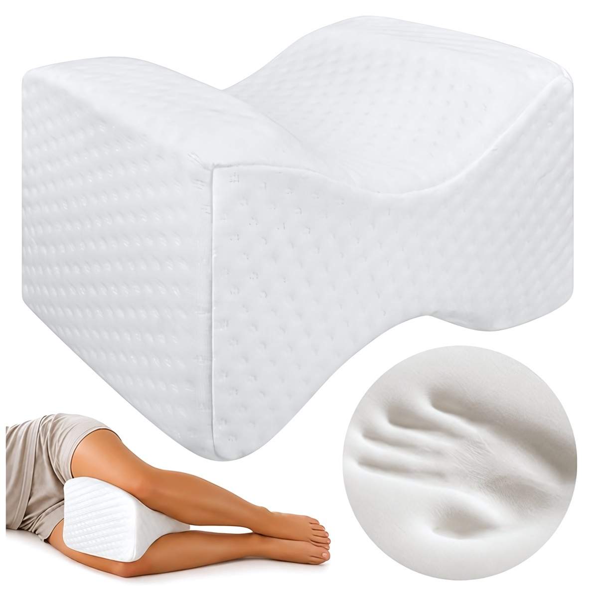 Ergonomisk pute under bena – Pute for bena