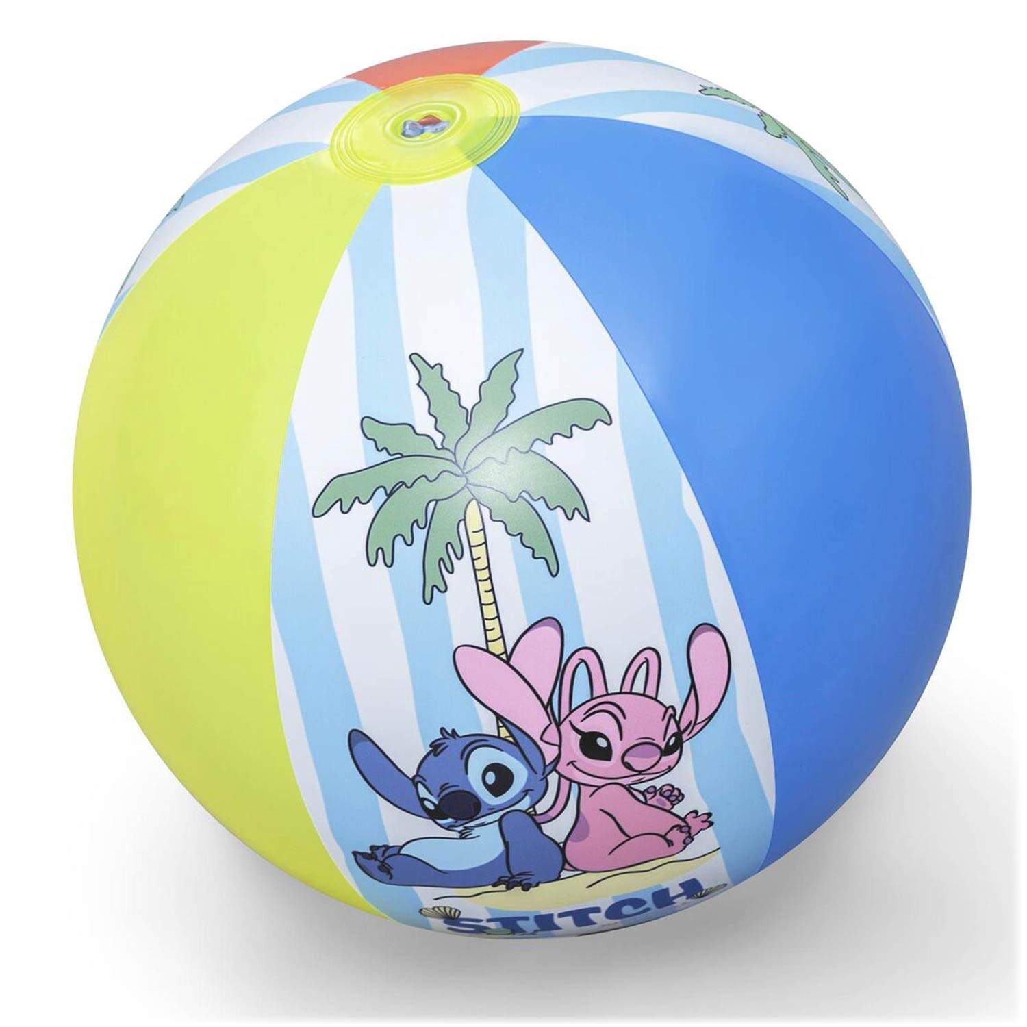 Oppblåsbar strandball for barn 51 cm i slitesterk vinyl, fra 2 år