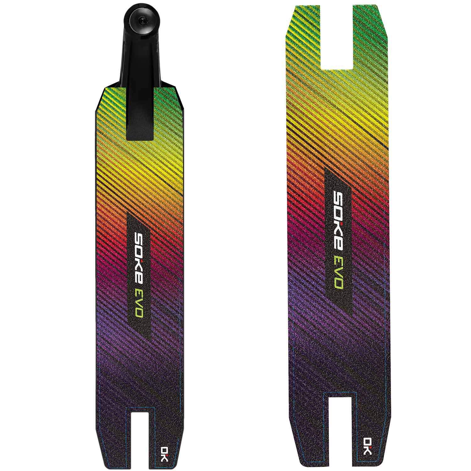 Rainbow Griptape for sparkesykkeldekk, 47 x 10 cm