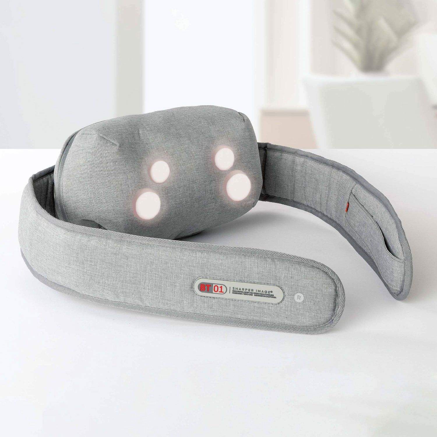 Sharper Image trådløs Shiatsu-massasjepute for hele kroppen, oppladbar