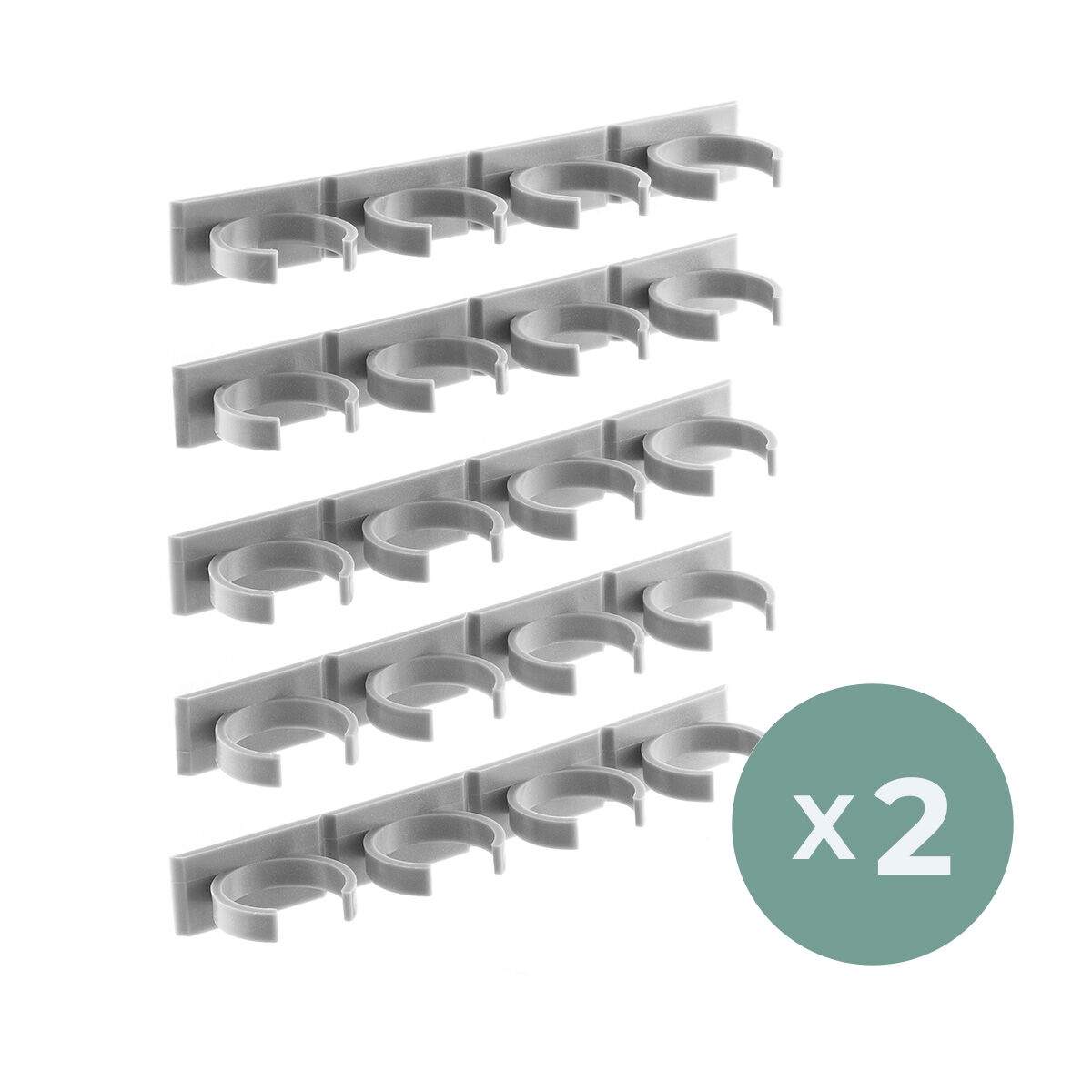 InnovaGoods Jarlock selvklebende krydderorganisator, 2 enheter, 40 holdere