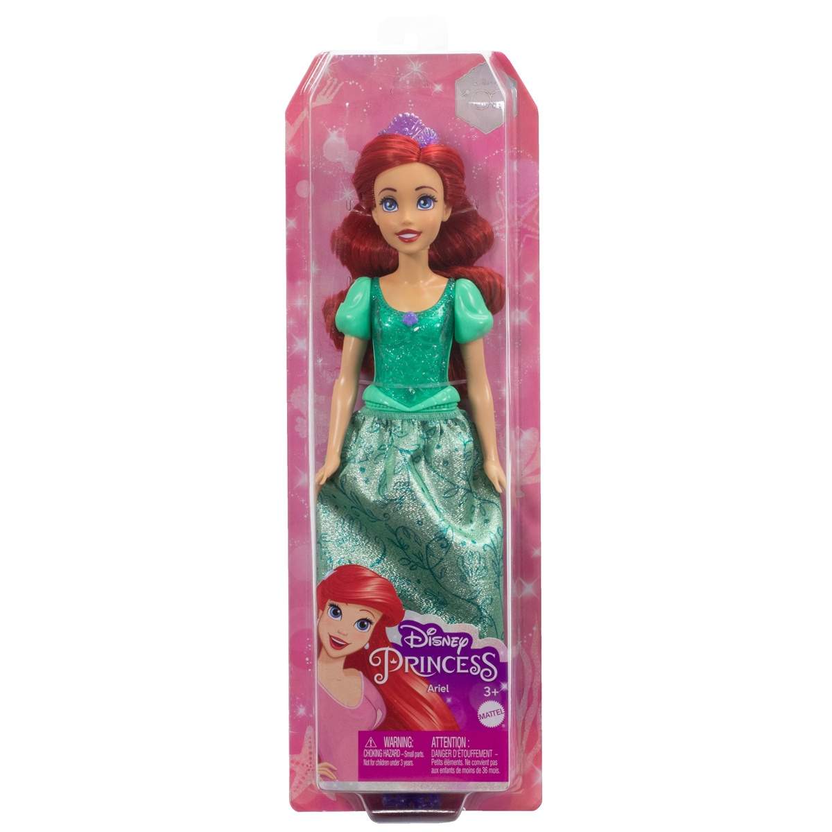 Disney Prinsesse Ariel Posible Dukke i Glitrende Antrekk