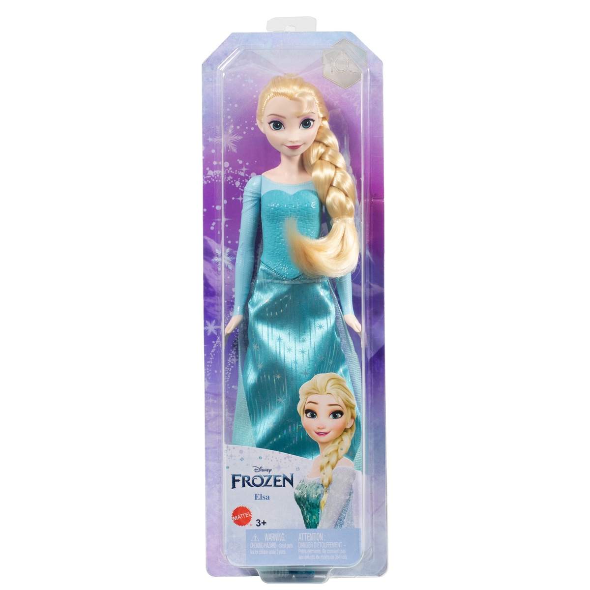 Disney Frost Elsa-dukke med myk kappe og skjørt, Frost 1