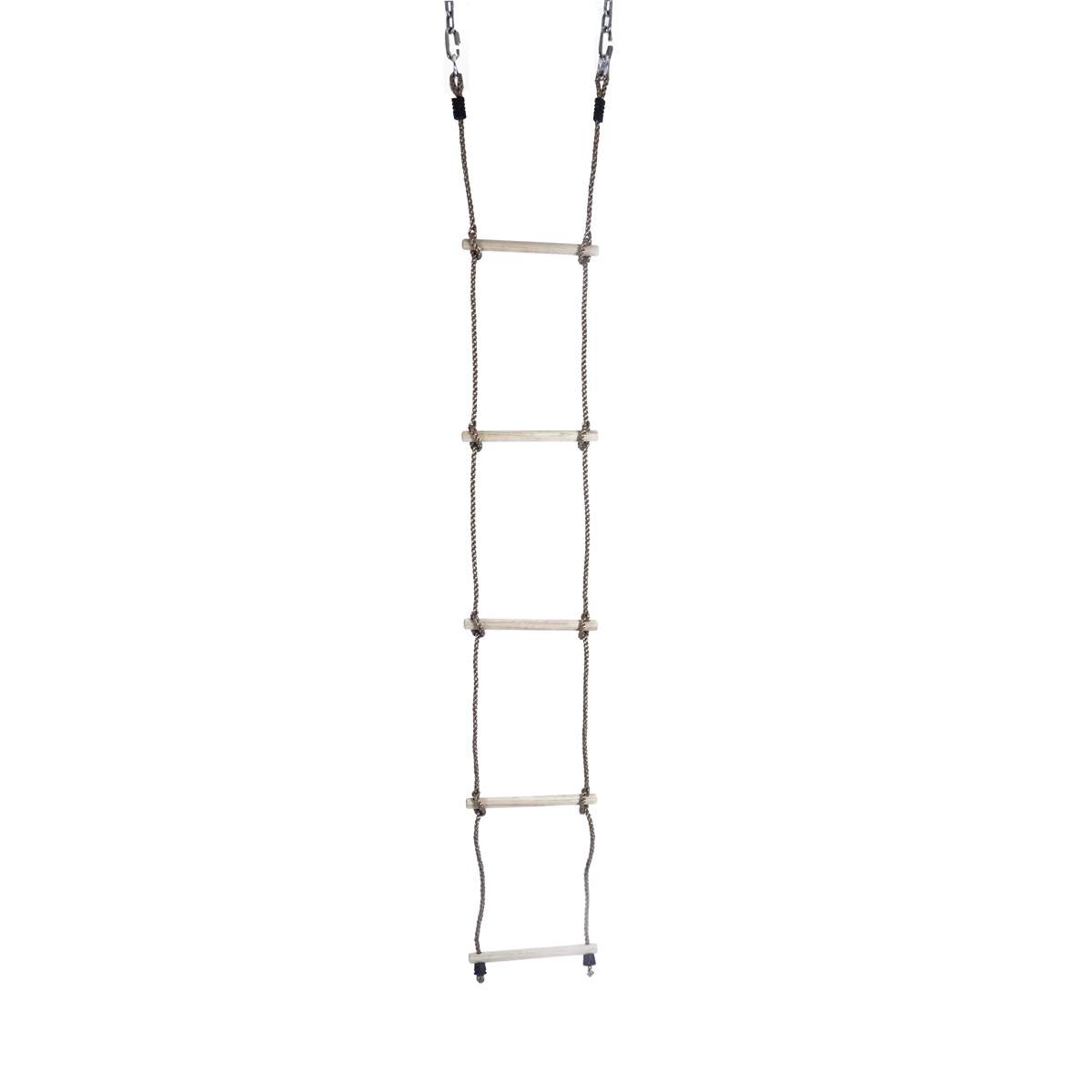 KREA tauklatrestige med 5 tretrinn, 190 cm, maks 75 kg