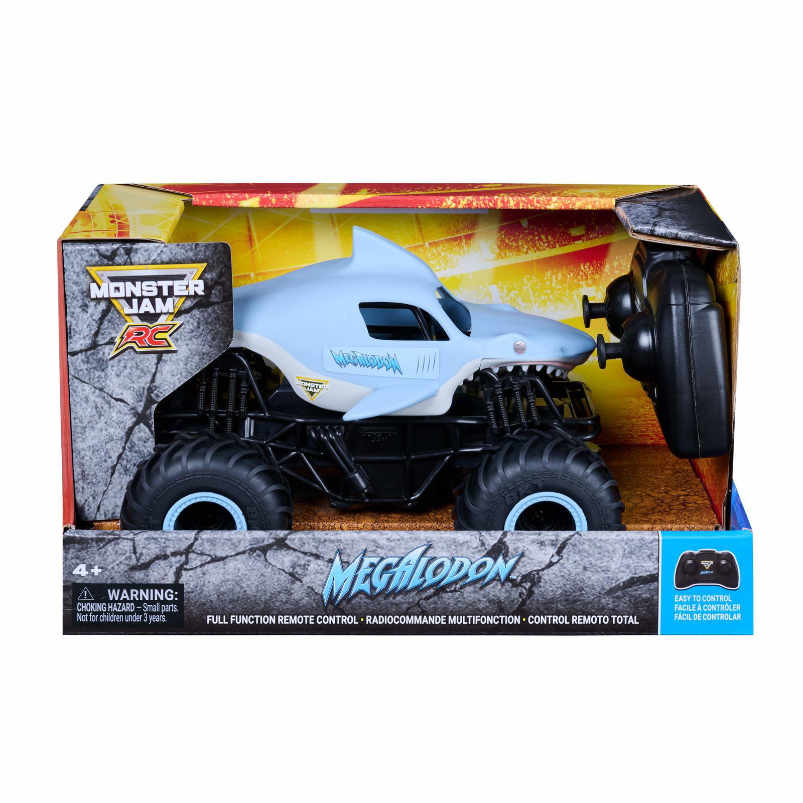 Monster Jam Megalodon fjernstyrt lastebil i skala 1:24, 2,4 GHz