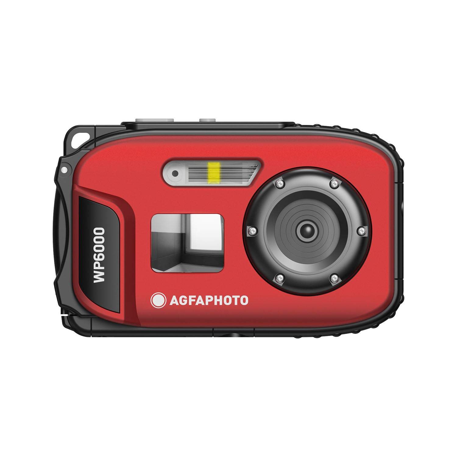 AgfaPhoto digitalkamera for undervannsbruk, 18 MP, vanntett ned til 3 m, rød