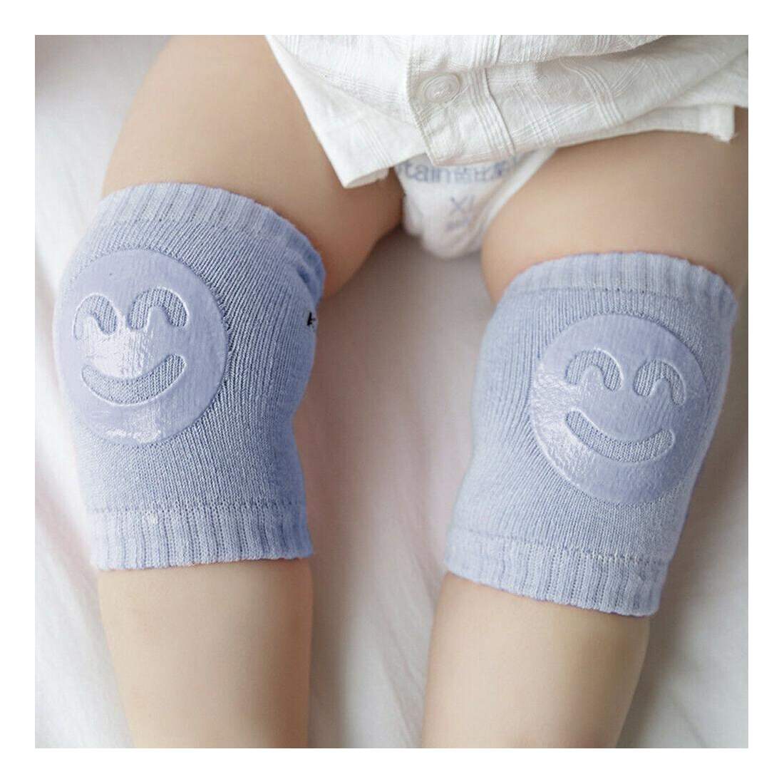 Myke knebeskyttere for barn - Blå